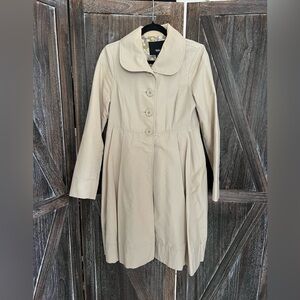 Moschino Cream Patterned Coat